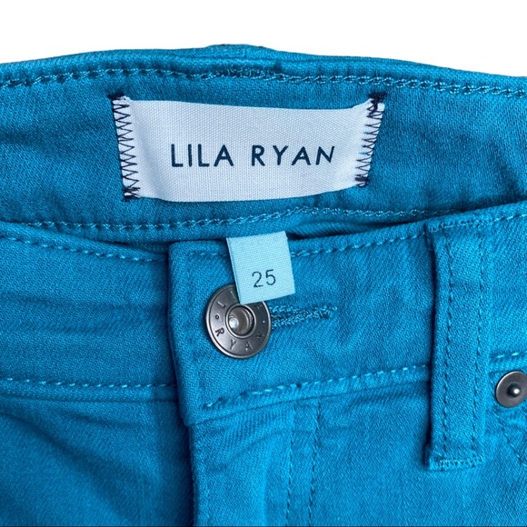 LILA RYAN DORIANNA MID-RISE CROPPED SKINNY W/ CUFF, STITCH FIX BRAND, SIZE 25 - Picture 10 of 10